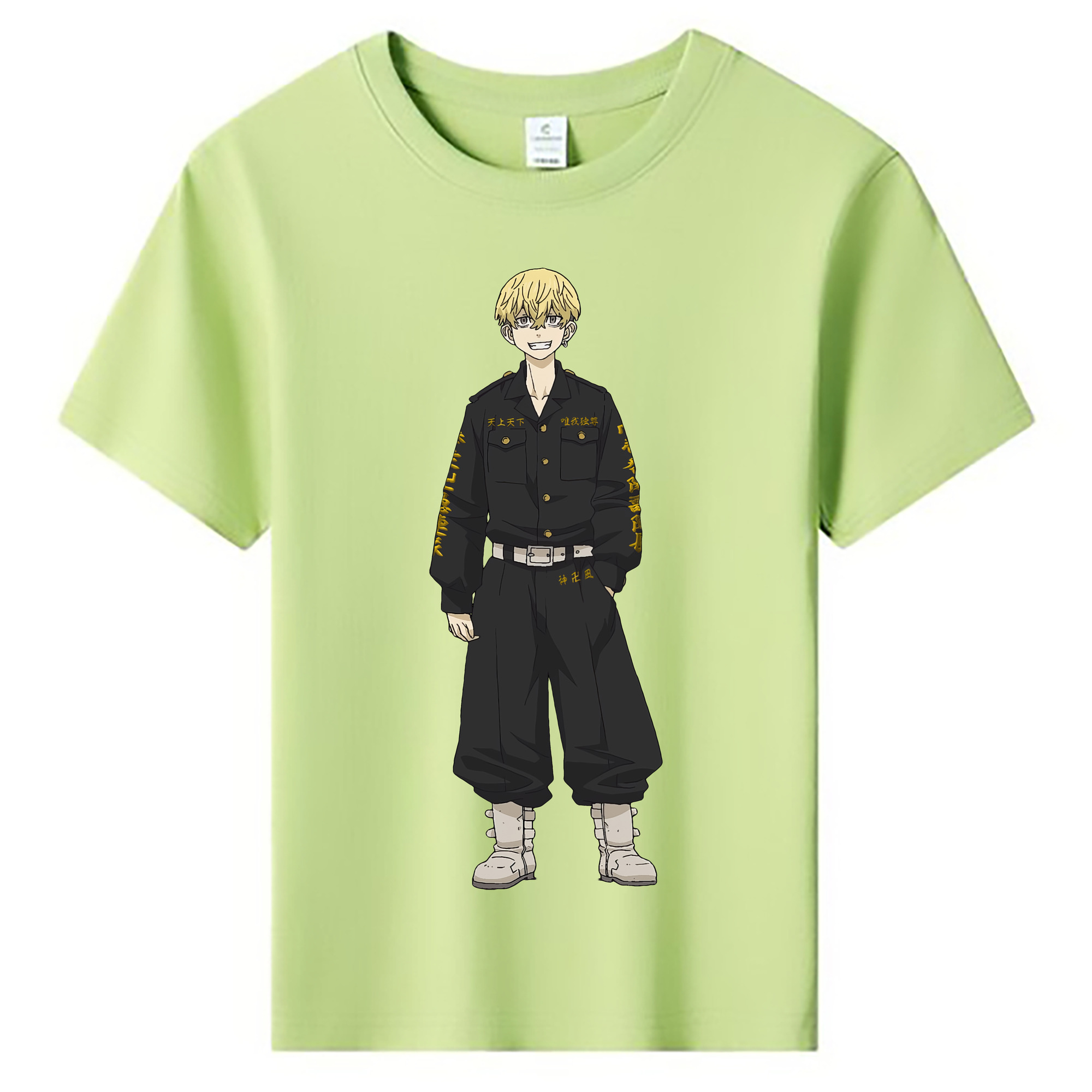 （画像用） 東京リベンジャーズ Tokyo Revengers 綿100％キッズTシャツ（フロントプリント）